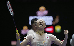 안세영, 말레이시아오픈 8강서 승전고…34분 만에 경기 끝내