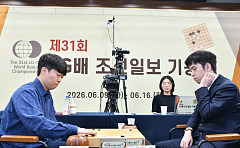 LG배 첫 2연패 눈앞서 원점⋯신민준, 왕싱하오에 반집 패