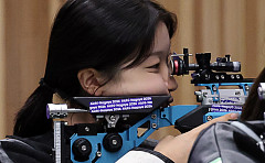 ‘19번째 생일’ 반효진, 공기소총 동메달⋯그랜드슬램은 다음 기회 