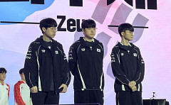 1세트 패배에 '화난' 제우스⋯올라프 트리플 킬, 한국 29분 만에 반격  