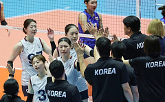 여자배구, 2027 월드컵 극적 합류⋯LA올림픽 불씨 살렸다