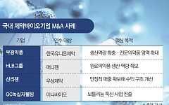 신성장동력 발굴·포트폴리오 재편…국내 제약 M&A 활발