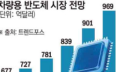 전기차·지능화 가속에 車반도체 시장 ‘질주’…삼성 등 국내 업계도 판 키운다