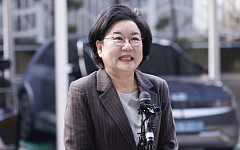 청문회 사무실 출근하는 이혜훈 기획예산처 장관 후보자 [포토]