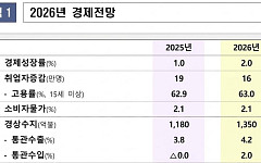 "올해 2.0% 성장…반도체가 수출 견인, 소비 회복ㆍ투자 증가" [2026 성장전략]