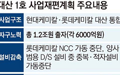 석화 구조개편 '대산 1호' 승인⋯정부, 2.1조+α 전방위 지원