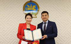 오페라 연출가 안주은, 몽골문화 홍보대사 위촉 [포토]