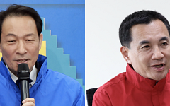 우상호 '강원-서울 5대 협력' vs 김진태 '월 90만원 4대 연금' [6·3 경제 공약 해부⑪]