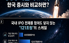 스페이스X 800억달러 IPO, 한국 공모 시장과 비교하면? [인포그래픽]
