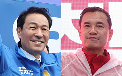 4년 만의 '강원 리턴매치'…우상호 vs 김진태, 부동층이 변수 [6·3 선거 풍향계]