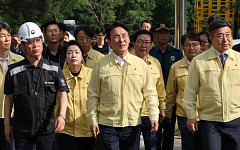 김민석, 대전 한화에어로 화재 원인규명 지시⋯유가족 지원 주문