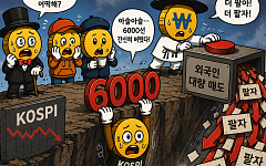 [AI 코인패밀리 만평] 아슬아슬