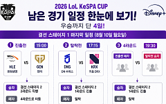 KeSPA컵 우승까지 단 4일⋯남은 대진ㆍ경기 일정 총정리