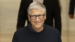 3년만에 한국 찾은 빌 게이츠