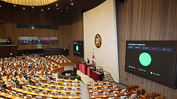 필리버스터 16일만에 방문진법 '통과' '