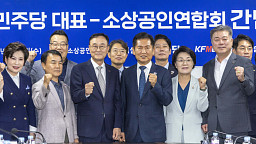 더불어민주당-소상공인연합회 정책간담회