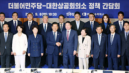 '더불어민주당-대한상공회의소 정책간담회'