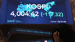 코스피 '장중 한때 사이드카, 4000선 턱걸이'