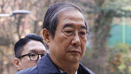 결심 공판 출석하는 한덕수 전 총리