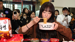 에그테크코리아, 농심 라면먹방 '쯔양'