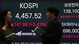 '코스피 4400 돌파, 삼성전자-SK하이닉스 신고가'