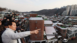 신림7구역 주거환경 점검하는 오세훈 서울시장