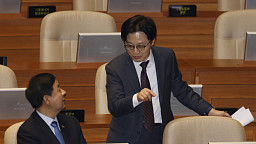 대미투자특별법 국회 '통과'…대화하는 구윤철-김정관