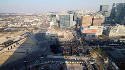 BTS 광화문 컴백 공연, 입장하는 관객들