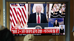 도널드 트럼프, 이란 전쟁 대국민 연설…서울역 대합실 긴장