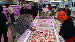 지난달 축산물 물가 6%대 상승