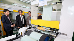 기후 1차관, 재생원료활용 종량제봉투 생산현장 점검