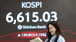 코스피 6600선 최고치 돌파...국내 증시 시총도 6000조 넘어