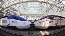 '함께 달리는 KTX-SRT' 중련열차 시범 운행