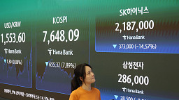 '반도체 추락, 코스피 급락'