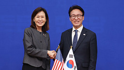 스틸 주한미국대사 만난 김민석 대표