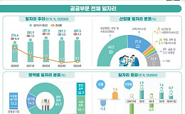 공공부문 일자리 287만5000개, 50·60대 증가…29세 이하 감소