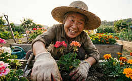 “흙 만지니 잠 돌아와” 원예 활동, 고령자 건강에 효과