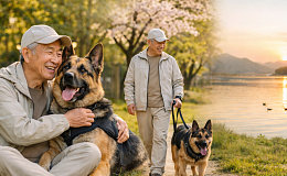 국가 위해 일한 은퇴견과 가족이 될 기회