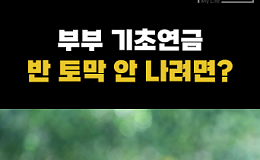 [숏] 부부가 같이 기초연금 받을 때, 주의사항 3가지