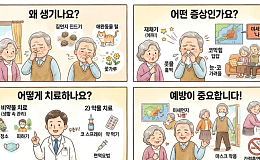 [만화로 보는 시니어 뉴스] 알레르기 비염, 마스크·손씻기로 관리하세요