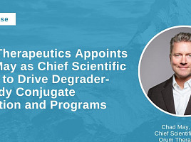 오름테라퓨틱, 채드 메이 CSO 영입.."차세대 DAC 개발"