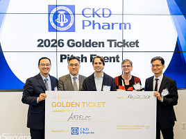 종근당, 美스타트업 아펠로스에 'Golden Ticket' 수여