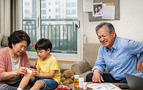 황혼육아 중 벌어지는 별별 상황 대처법