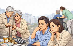 복지지출 늘었지만 “곧 노인이 될 세대는 여전히 불안”