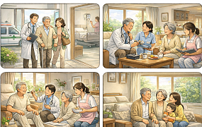 [만화로 보는 시니어 뉴스] “집에서 돌봄” 통합돌봄 이달 27일 본격 시행