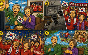 [만화로 보는 시니어 뉴스] 월드컵이 불러낸 그 시절 추억