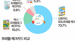 블라인드로 뽑은 트래블 체크카드 1위는?…혜택 총정리 [데이터클립]