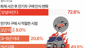 전기차 화재 후…75.6% "전기차 구매 망설여진다" [데이터클립]