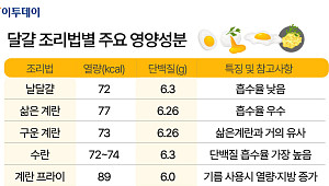 날달걀·삶은 계란·수란…영양 최고 계란 조리법은? [에그리씽]