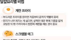 [에그리씽] 계란 프라이·스크램블·계란말이…달걀 요리별 비결은